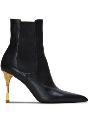 

Moneta leather ankle boots, Balmain Moneta leather ankle boots