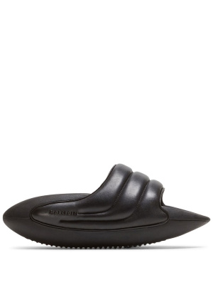 

B-IT quilted platform slides, Balmain B-IT quilted platform slides