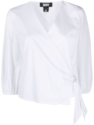 

Wrap-around blouse, DKNY Wrap-around blouse