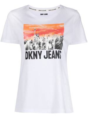 

City graphic-print T-shirt, DKNY City graphic-print T-shirt