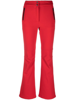 

High-rise button-waist trousers, Yves Salomon High-rise button-waist trousers