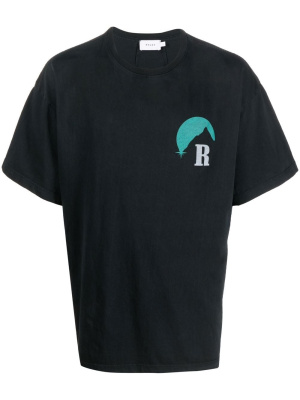 

Mountain logo cotton T-shirt, Rhude Mountain logo cotton T-shirt