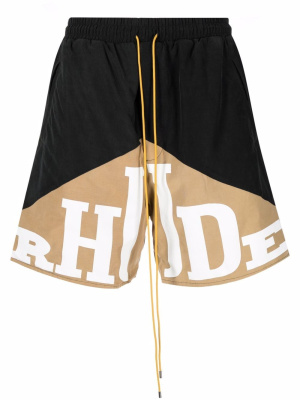 

Logo-print shorts, Rhude Logo-print shorts