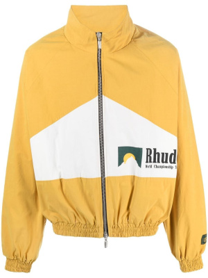 

Logo-print bomber jacket, Rhude Logo-print bomber jacket