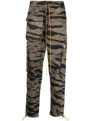 

Camouflage-pattern cotton cargo trousers, Rhude Camouflage-pattern cotton cargo trousers