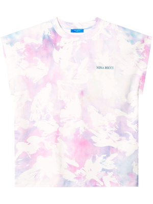 

Tie-dye cropped T-shirt, Nina Ricci Tie-dye cropped T-shirt