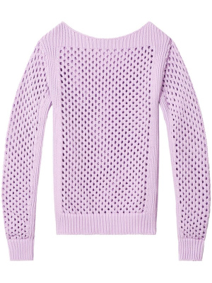 

Chunky-knit boat neck jumper, Nina Ricci Chunky-knit boat neck jumper