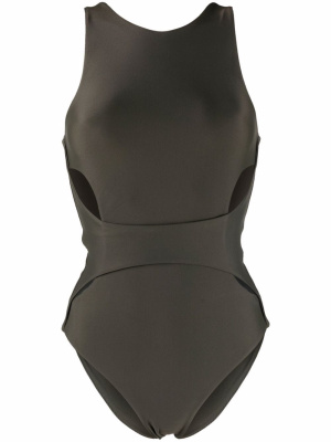 

Cut-out scoop-neck one-piece, Nina Ricci Cut-out scoop-neck one-piece