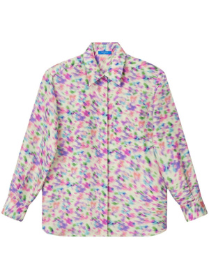 

Blurred floral-print shirt, Nina Ricci Blurred floral-print shirt