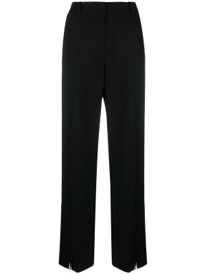 

Zip-detail wide-leg trousers, Nina Ricci Zip-detail wide-leg trousers