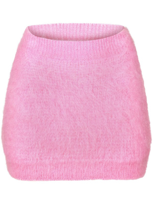

Mohair-blend mini skirt, Nina Ricci Mohair-blend mini skirt