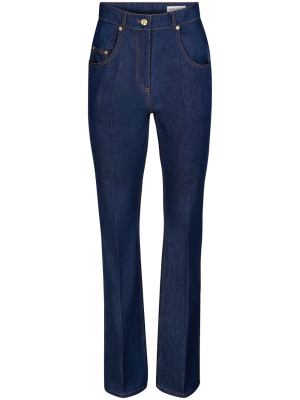 

High-rise straight-leg jeans, Nina Ricci High-rise straight-leg jeans