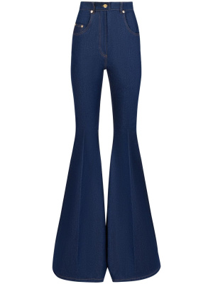 

High-waisted super-flared jeans, Nina Ricci High-waisted super-flared jeans