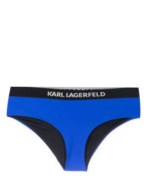 

Logo-waistband bikini, Karl Lagerfeld Logo-waistband bikini