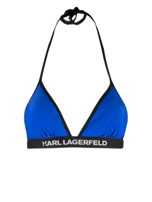 

Logo-band bikini top, Karl Lagerfeld Logo-band bikini top