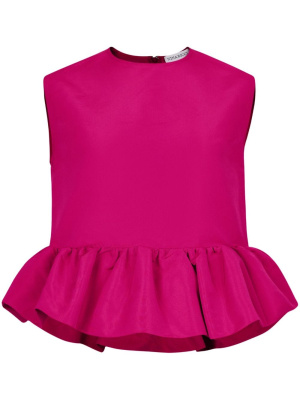 

Bow-detailing peplum top, Nina Ricci Bow-detailing peplum top