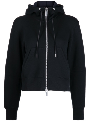 

Long-sleeve zip-up hoodie, Sacai Long-sleeve zip-up hoodie