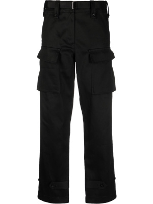 

High-waisted cropped trousers, Sacai High-waisted cropped trousers