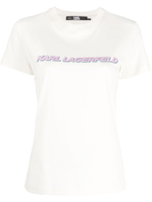 

Future Logo-print T-shirt, Karl Lagerfeld Future Logo-print T-shirt