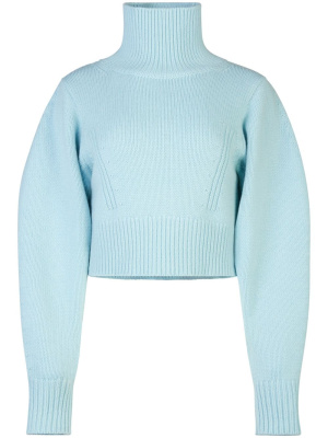 

High-neck cropped jumper, Nina Ricci High-neck cropped jumper