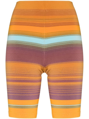 

Striped knitted sport shorts, Marc Jacobs Striped knitted sport shorts