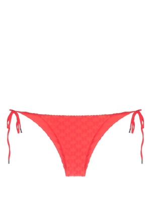 

KL monogram side-tie bikini bottoms, Karl Lagerfeld KL monogram side-tie bikini bottoms