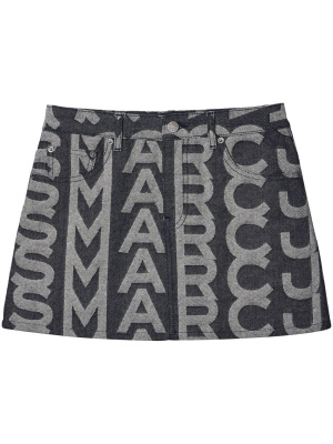 

The Monogram denim miniskirt, Marc Jacobs The Monogram denim miniskirt