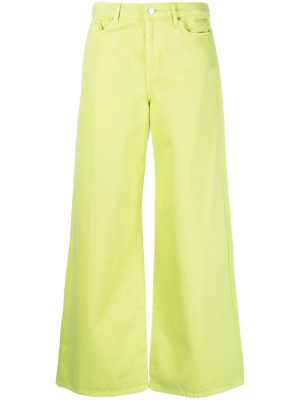 

Wide-leg high-waist jeans, Karl Lagerfeld Wide-leg high-waist jeans
