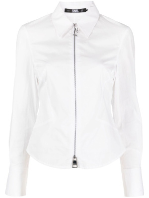 

Double-zip shirt, Karl Lagerfeld Double-zip shirt