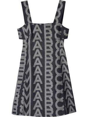 

The Monogram denim cut-out dress, Marc Jacobs The Monogram denim cut-out dress