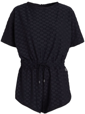 

Monogram-jacquard romper playsuit, Karl Lagerfeld Monogram-jacquard romper playsuit