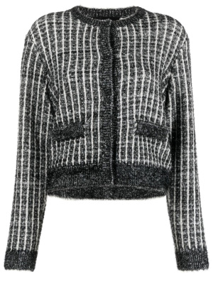 

Bouclé knitted cardigan, Karl Lagerfeld Bouclé knitted cardigan