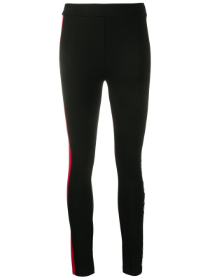 

Stripe detail logo leggings, Karl Lagerfeld Stripe detail logo leggings