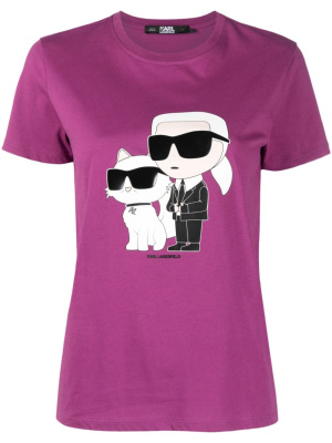 

Ikonik 2.0 organic cotton T-shirt, Karl Lagerfeld Ikonik 2.0 organic cotton T-shirt