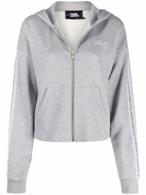

Logo tape hoodie, Karl Lagerfeld Logo tape hoodie