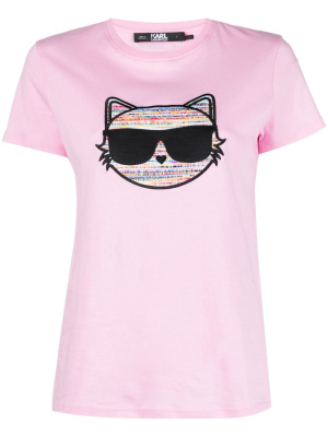 

Ikonik Karl organic cotton T-shirt, Karl Lagerfeld Ikonik Karl organic cotton T-shirt