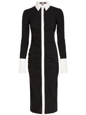 

Long sleeve polo dress, Karl Lagerfeld Long sleeve polo dress