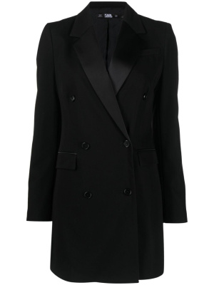 

Double.breasted tailored blazer, Karl Lagerfeld Double.breasted tailored blazer