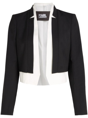

Archive cropped blazer, Karl Lagerfeld Archive cropped blazer
