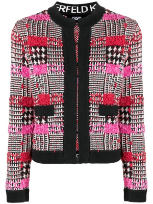

Boucle knit cardigan, Karl Lagerfeld Boucle knit cardigan