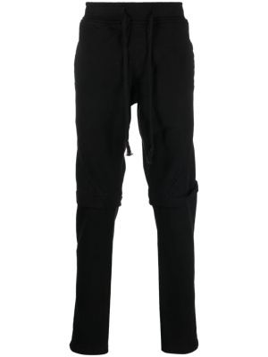 

Fleece drawstring-waist cotton trousers, Greg Lauren Fleece drawstring-waist cotton trousers