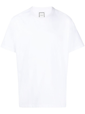 

Butterfly-logo cotton T-shirt, Wooyoungmi Butterfly-logo cotton T-shirt