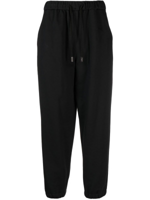 

Tapered drawstring track pants, Wooyoungmi Tapered drawstring track pants