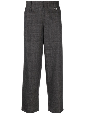 

Straight-leg tweed trousers, Wooyoungmi Straight-leg tweed trousers