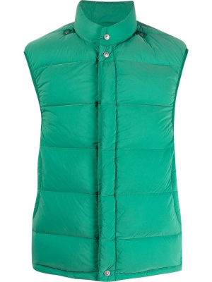 

Padded zip-up gilet, Stone Island Shadow Project Padded zip-up gilet