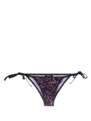 

Sequin-embellished bikini bottoms, PINKO Sequin-embellished bikini bottoms