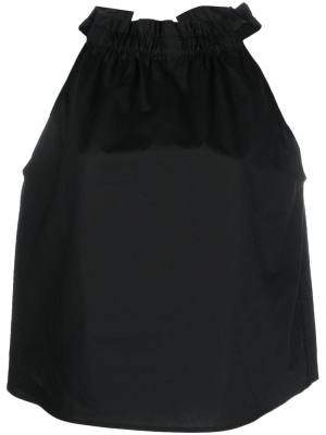 

Ruffled halterneck top, PINKO Ruffled halterneck top