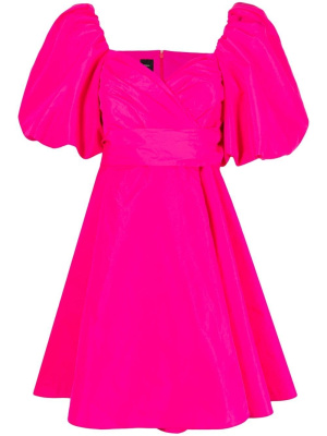 

Puff-sleeve flared dress, PINKO Puff-sleeve flared dress