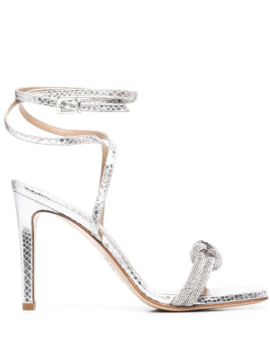 

Anabia 105mm leather sandals, PINKO Anabia 105mm leather sandals