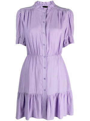 

Gathered-detail short-sleeve minidress, PINKO Gathered-detail short-sleeve minidress